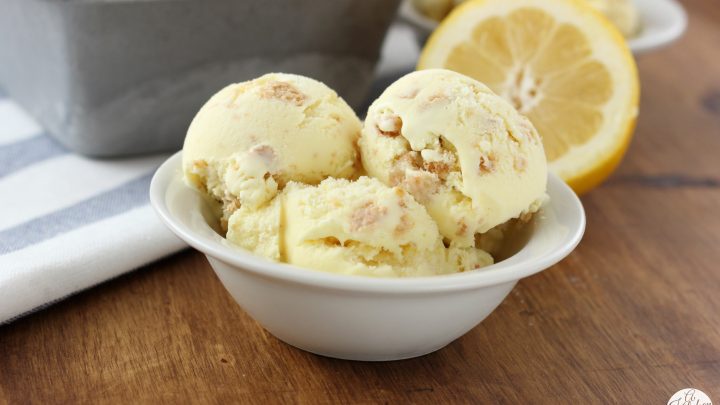 Lemon Crumb Ice Cream A Kitchen Addiction