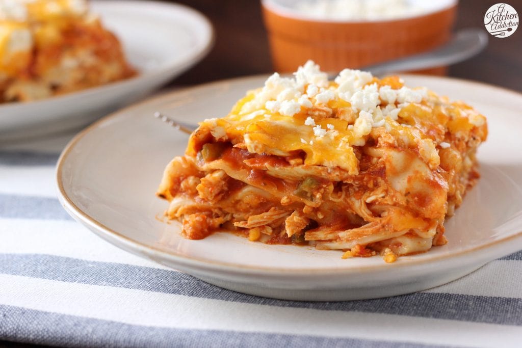 Slow Cooker Buffalo Chicken Lasagna