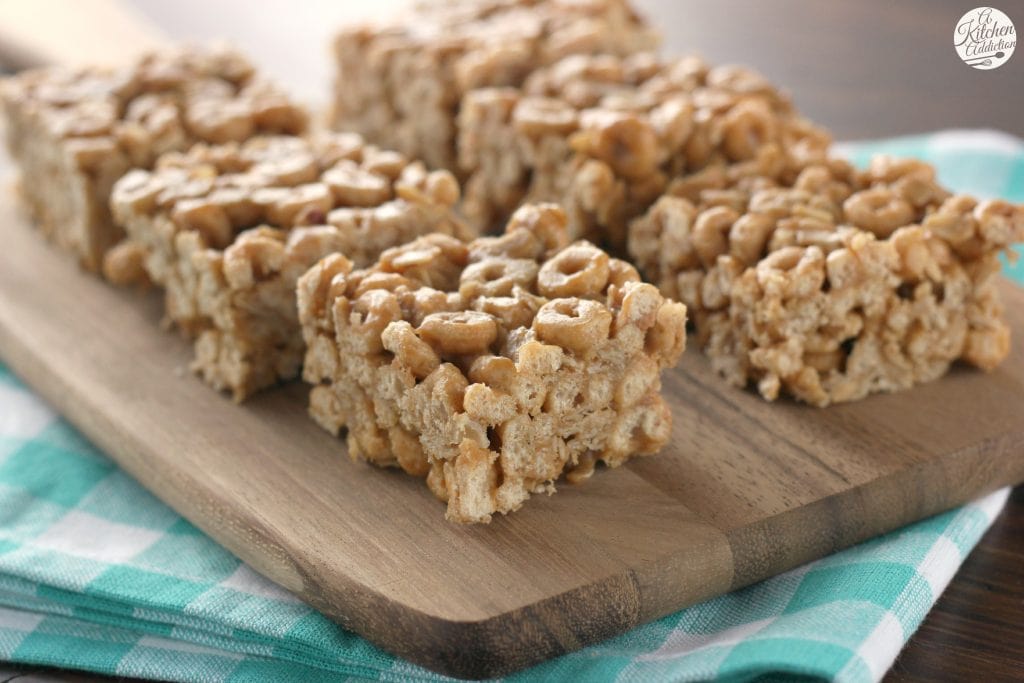 peanut butter cereal bars the kitchen