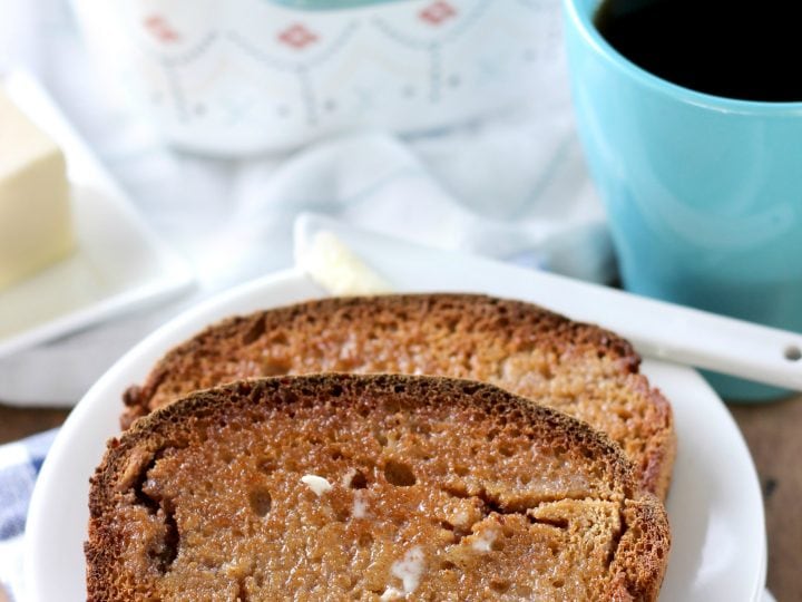 Grandma's Homemade English Muffin Bread