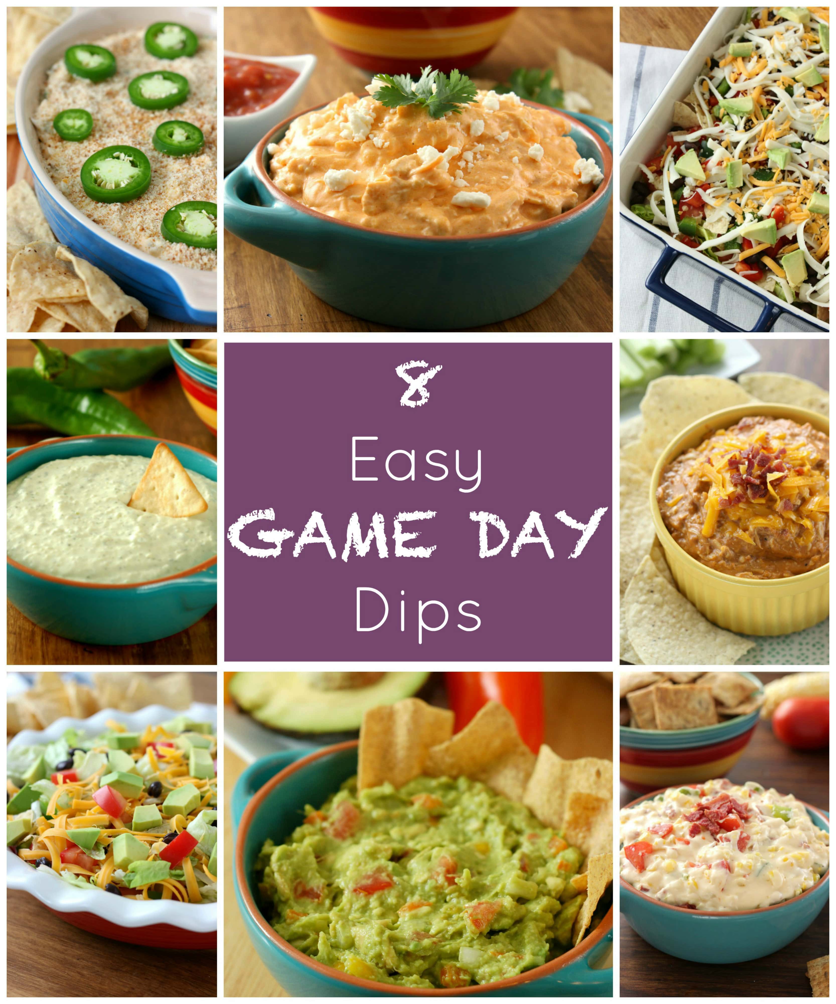 8 Easy Game Day Dips A Kitchen Addiction