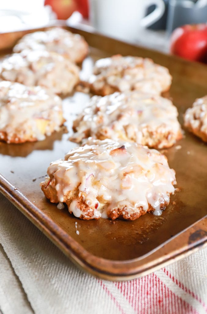 Baked Apple Fritters - A Kitchen Addiction